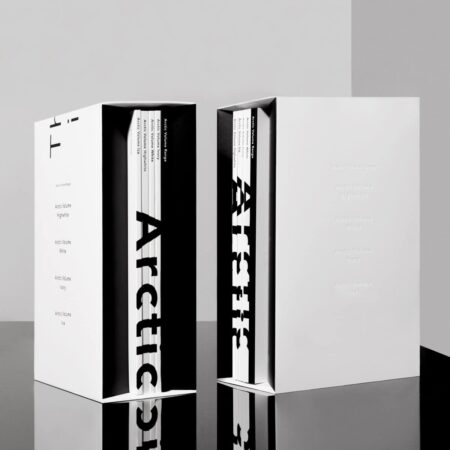 Nuancier Arctic Volume (Highwhite, Ivory et White) disponible sur papiersprocop.com