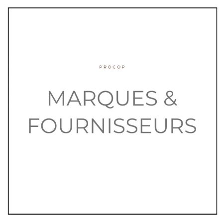 Marques & Fournisseurs