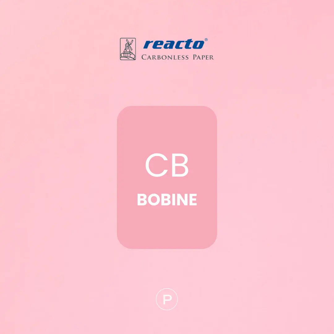 Autocopiant Reacto CB Rose | Bobine