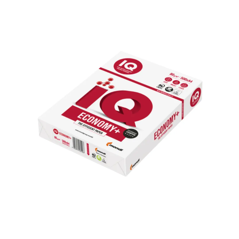Ramette papier IQ ECONOMY+ PLUS 80G format A3 A4 Ramette papier IQ ECONOMY+ PLUS 80G format A3 A4