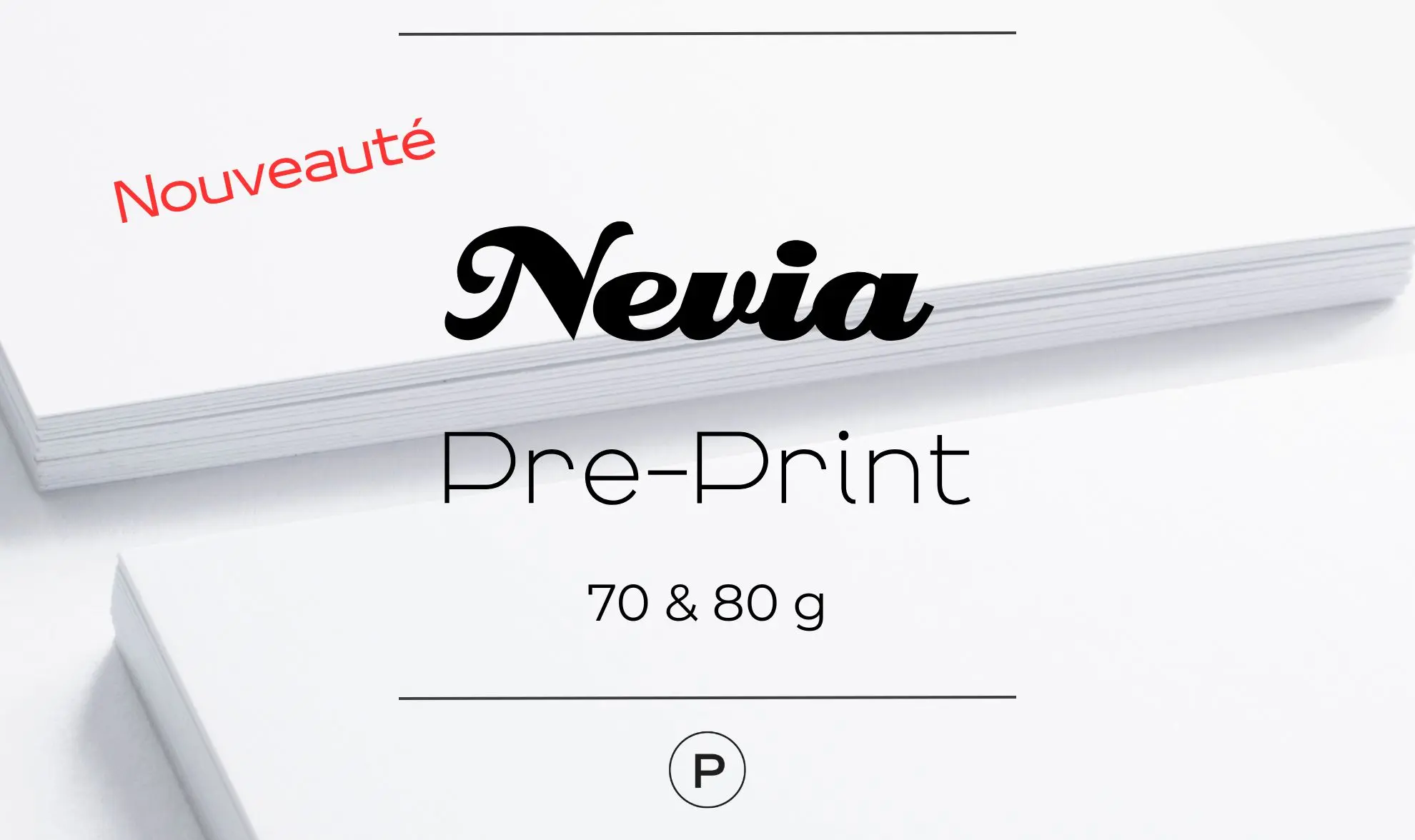Nevia preprint papier Offset Laser